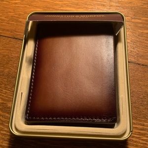 Johnston and Murphy leather wallet